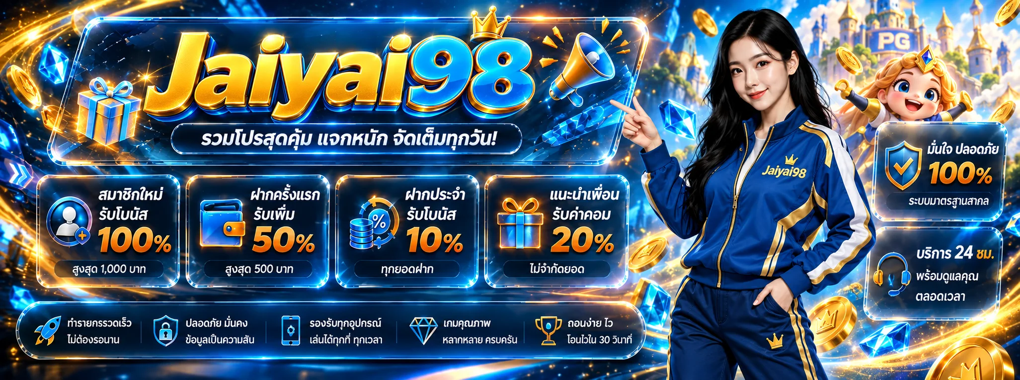 คู่มือสล็อตออนไลน์และโปรโมชั่น Jaiyai98